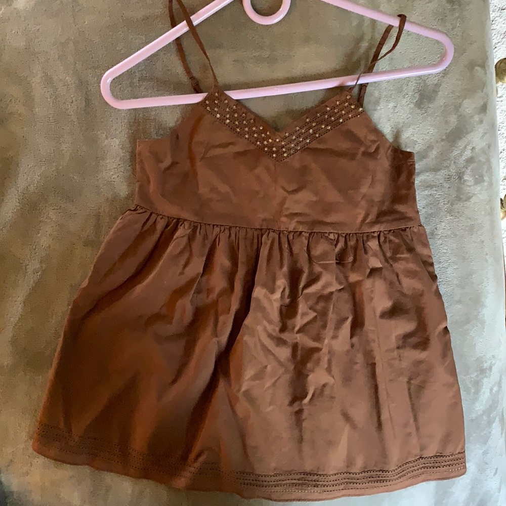NWT Gap Kids size 12 cotton eyelet cami